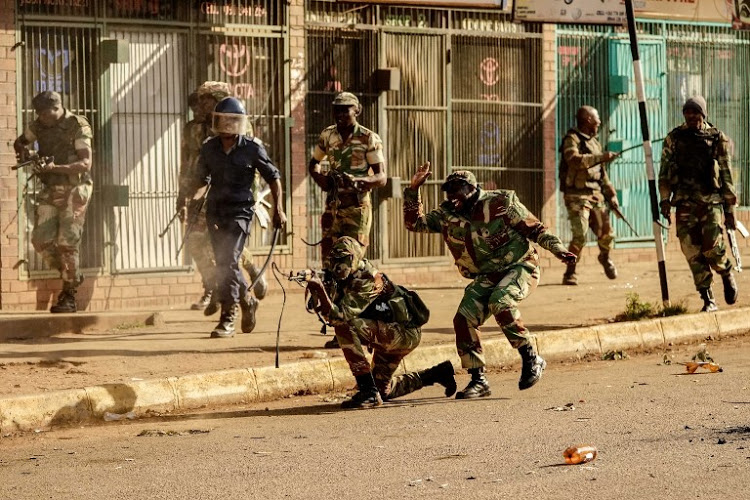 Zimbabwe National Army troops jailed 20 years in prison