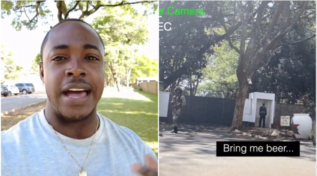 American Tourist Delights Zimbabweans