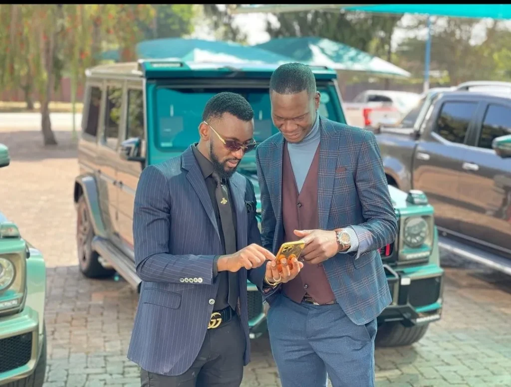 Moses Mpofu and Mike Chimombe