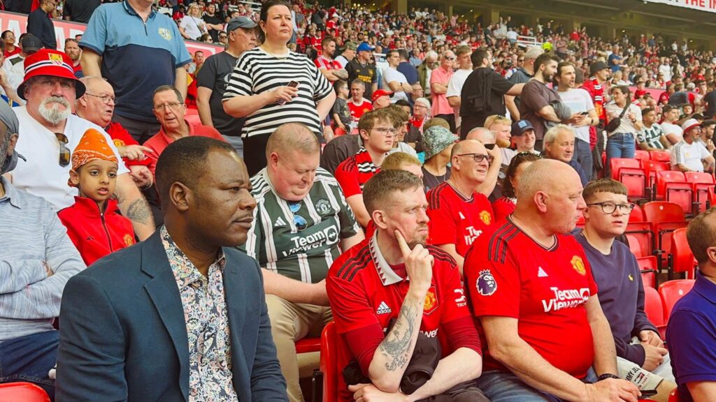 PICTURES: Pastor Charles Charamba's Dapper Look at Manchester United vs. Arsenal Match Ignites Social Media Frenzy
