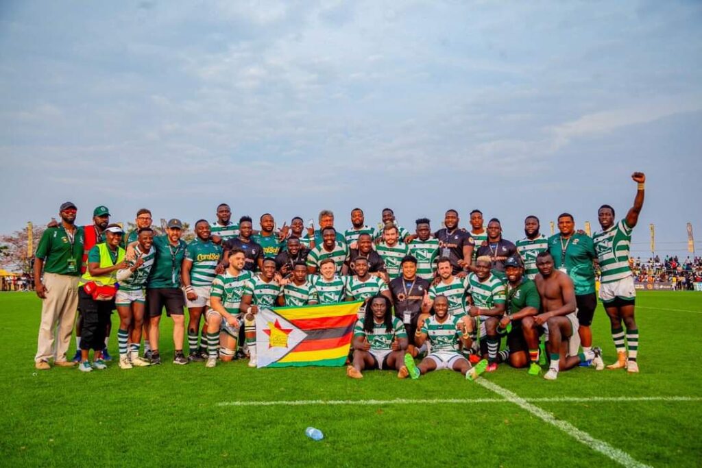 Zimbabwe's Sables storm to a historic victory over Namibia. Photocredit- Meta