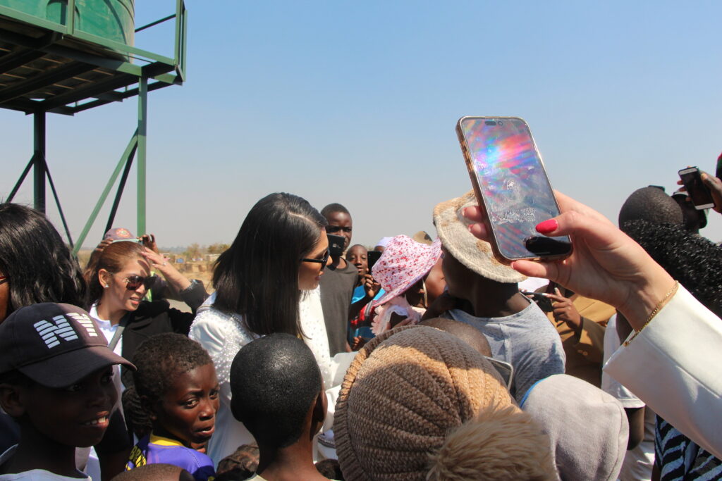 Miss Universe Sheynnis Palacios and Miss Universe Zimbabwe Sakhile Dube Create a Heartfelt Impact in Epworth