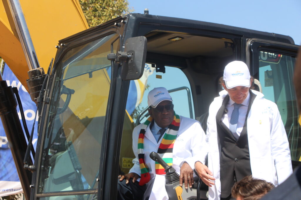 President Mnangagwa Breaks Ground on Zimbabwe's $300 Million WestProp The Hills Luxury Golf Estate Project