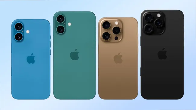 Latest iPhone 16