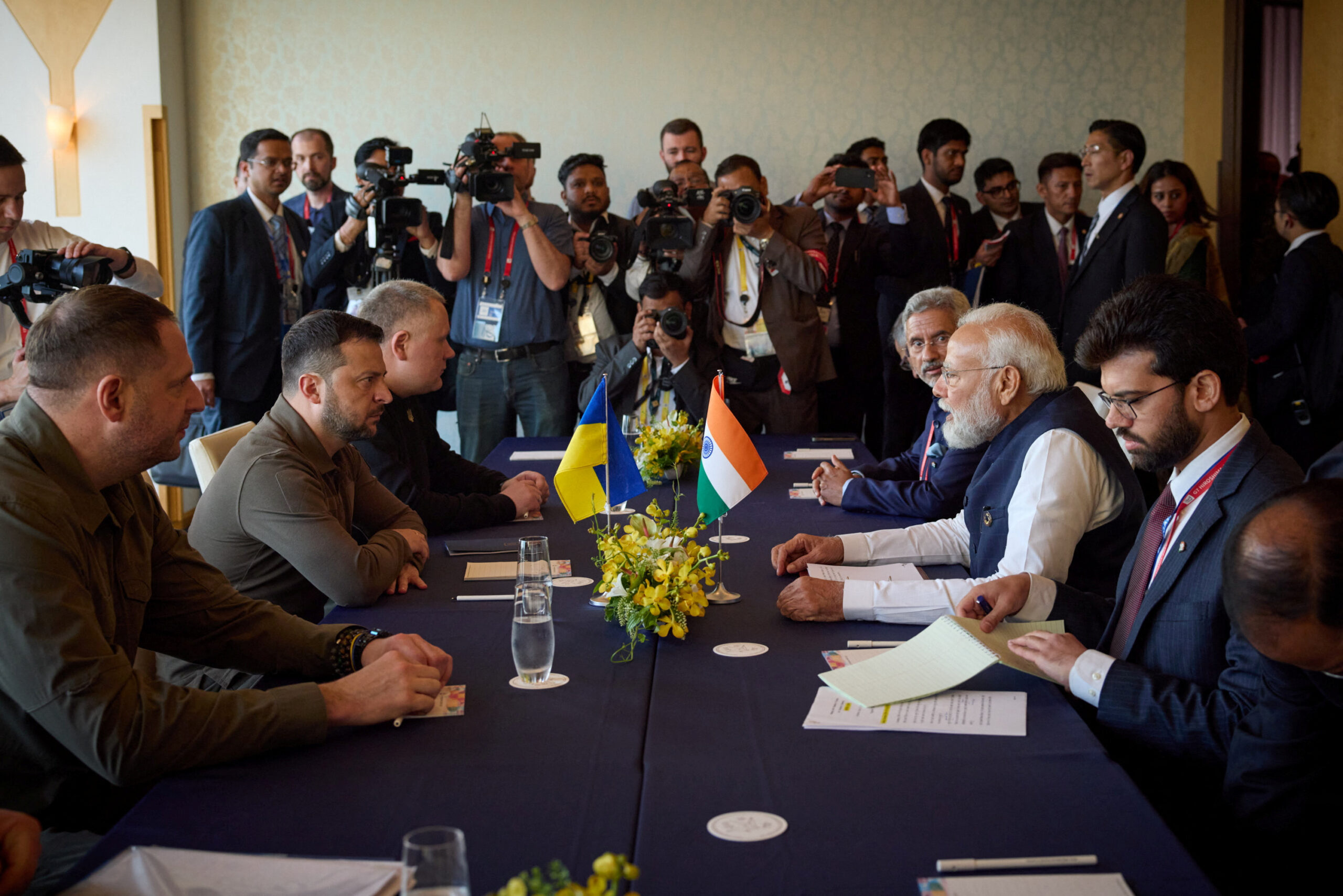 ndian Prime Minister Modi arrives in Kyiv for talks with Ukrainian photo credit REUTERS