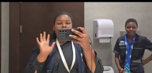 Viral Video: Lady's Amazement at Touchless Faucets in New Parliament Building Sparks Mixed Reactions photo credit x