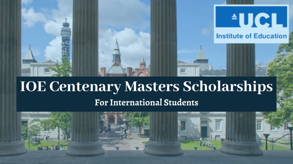 Centenary Master’s Scholarships