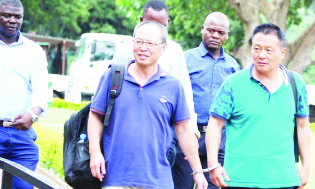 Two Chinese nationals