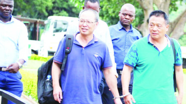 Two Chinese nationals