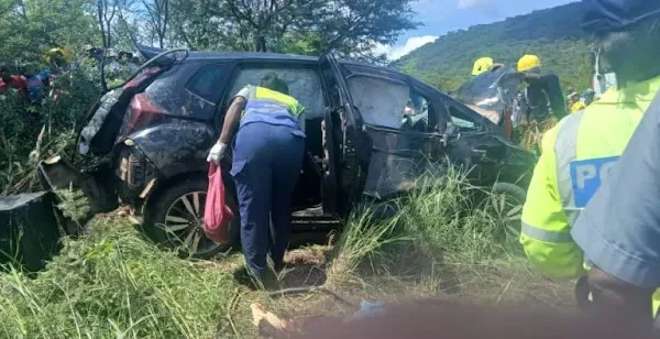 Horror Crash: Honda Fit Falls into Water-Filled Pit, Six Missing