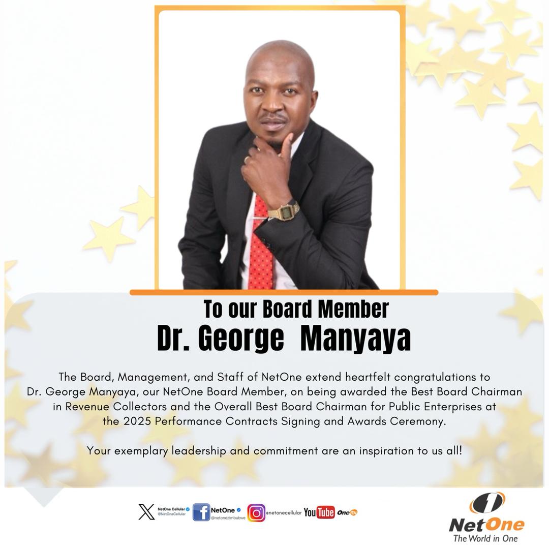 Congratulations to Dr. George Manyaya on His Well-Deserved Recognition